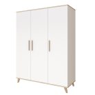 Faktum szekrény Flip White and Oak 3 osztású