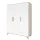 Faktum szekrény Flip White and Oak 3 osztású