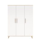 Faktum szekrény Flip White and Oak 3 osztású