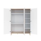 Faktum szekrény Flip White and Oak 3 osztású