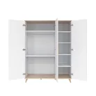 Faktum szekrény Flip White and Oak 3 osztású