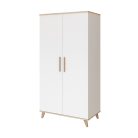 Faktum szekrény Flip White and Oak 2 osztású