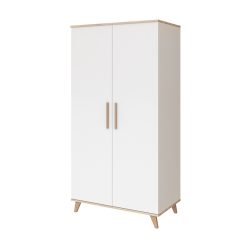 Faktum szekrény Flip White and Oak 2 osztású