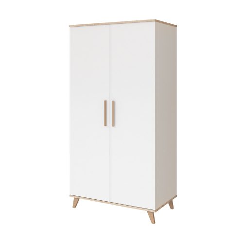 Faktum szekrény Flip White and Oak 2 osztású