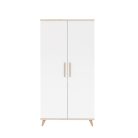 Faktum szekrény Flip White and Oak 2 osztású