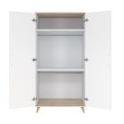 Faktum szekrény Flip White and Oak 2 osztású