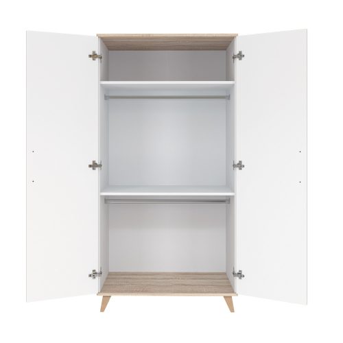 Faktum szekrény Flip White and Oak 2 osztású