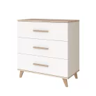 Faktum komód Flip White and Oak