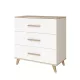 Faktum komód Flip White and Oak