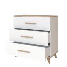 Faktum komód Flip White and Oak