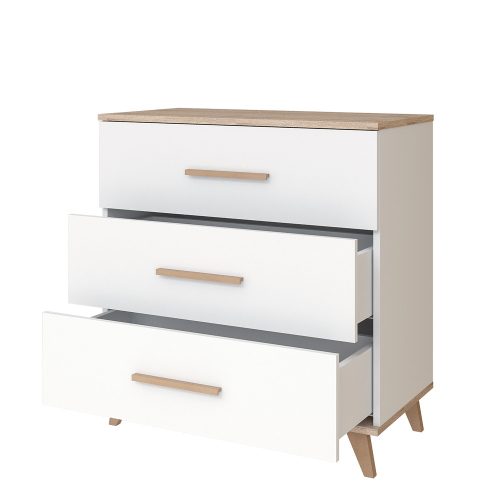 Faktum komód Flip White and Oak