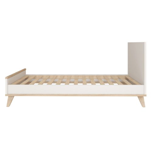 Faktum kiságy Flip White and Oak 70x140cm