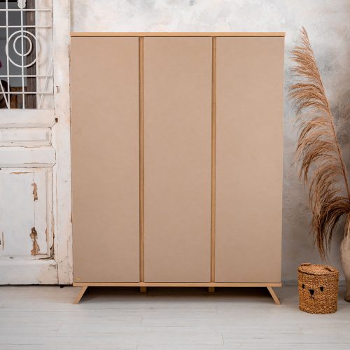 Faktum szekrény Sienna Cappuccino 3 osztású