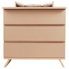 Faktum komód pelenkázó toldalékkal Sienna Cappuccino