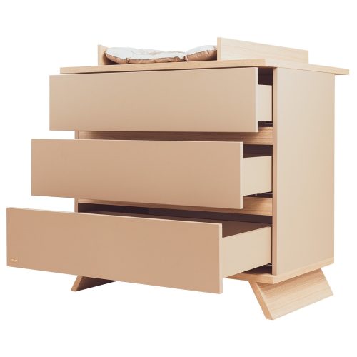 Faktum komód pelenkázó toldalékkal Sienna Cappuccino
