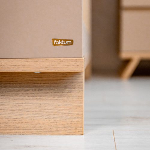 Faktum kiságy Sienna Cappuccino átalakítható 70x140cm