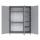 Faktum szekrény Flip Grey 3 osztású