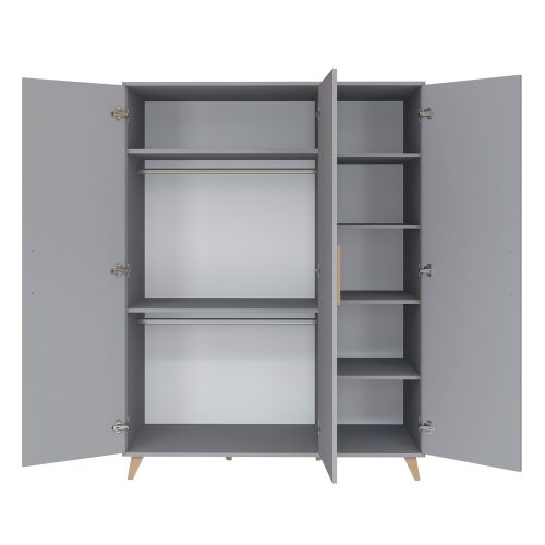 Faktum szekrény Flip Grey 3 osztású