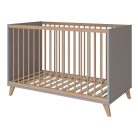 Faktum kiságy Flip Grey 60x120cm