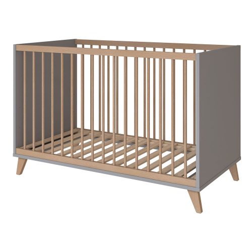 Faktum kiságy Flip Grey 60x120cm