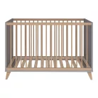 Faktum kiságy Flip Grey 60x120cm