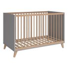 Faktum kiságy Flip Grey 60x120cm