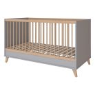 Faktum kiságy Flip Grey 70x140cm