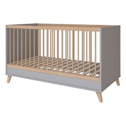 Faktum kiságy Flip Grey 70x140cm