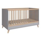 Faktum kiságy Flip Grey 70x140cm