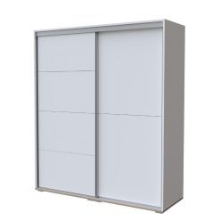 Todi gardróbszekrény Misty fehér 160cm széles