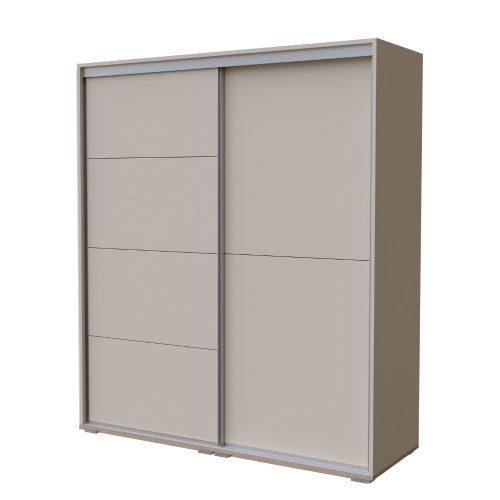 Todi gardróbszekrény Misty kasmír 160cm széles