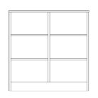 Faktum komód Alda Classic