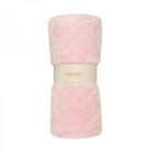 Soffi Baby takaró plüss dupla rózsaszín 75x100cm