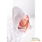 Stella fürdőlepedő hímzett 80x80 fehér oroszlán