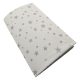 Stella lepedő strech pamut 60x120/70x140cm szürke csillagok