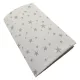 Stella lepedő strech pamut 60x120/70x140cm szürke csillagok