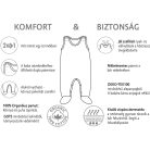 Kenguru Gold ujjatlan rugdalozó pamut Pocok ecrü printed 56-62