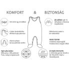 Kenguru Gold ujjatlan rugdalozó plüss Pocok csíkos róka 56-62