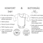 Kenguru Gold hosszú ujjú kombidressz Kimono ecrü róka 56-62