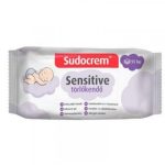 Sudocrem Sensitive 55 lapos törlőkendő - popsitörlő