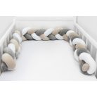 Scamp rácsvédő fonott 180cm Fehér-Szürke-Bézs RFT004 180CM