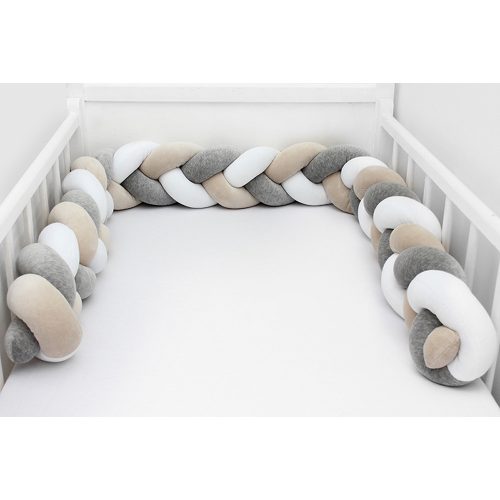 Scamp rácsvédő fonott 180cm Fehér-Szürke-Bézs RFT004 180CM