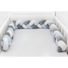 Scamp rácsvédő fonott 180cm Fehér-Szürke-Babakék RFT006 180CM