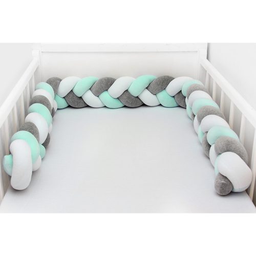 Scamp rácsvédő fonott 180cm Fehér-Szürke-Menta RFT009 180CM