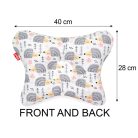 Scamp laposfejűség elleni párna Hedgehog Grey BLP018