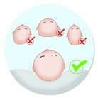 Scamp laposfejűség elleni párna Hedgehog Grey BLP018