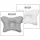 Scamp laposfejűség elleni párna Lettle Heart White Grey BLP012