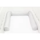 Scamp rácsvédő hengerpárna 180cm Little Heart White Grey BRVE011 180CM