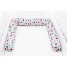 Scamp rácsvédő hengerpárna 210cm Colorful Hearts BRVE018 210CM