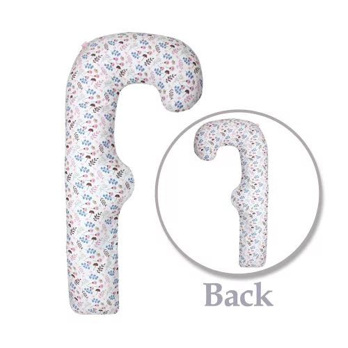 Scamp ölelő párna F-alakú 75x135cm Pink Spring FELP010_75